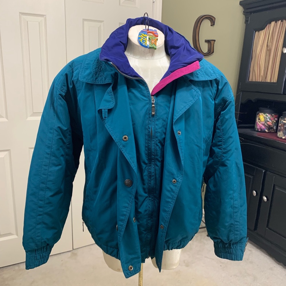 Nordics Classics Teal Coat Size 10